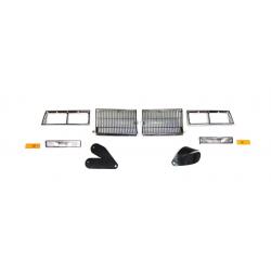 81-86 Cutlass Grill head light bezel Bumper and fender marker light package deal